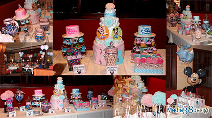candy bar birthday theme decor